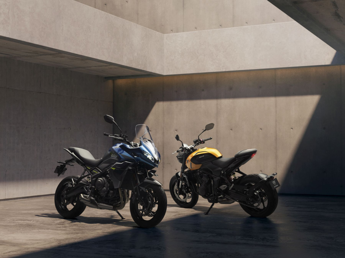 De nieuwe Trident 660 en Tiger Sport 660 2026